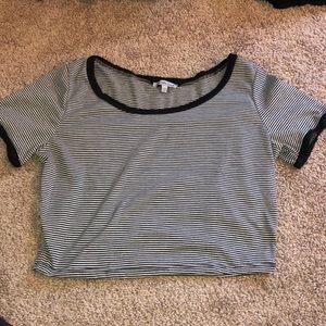 Striped ringer shirt